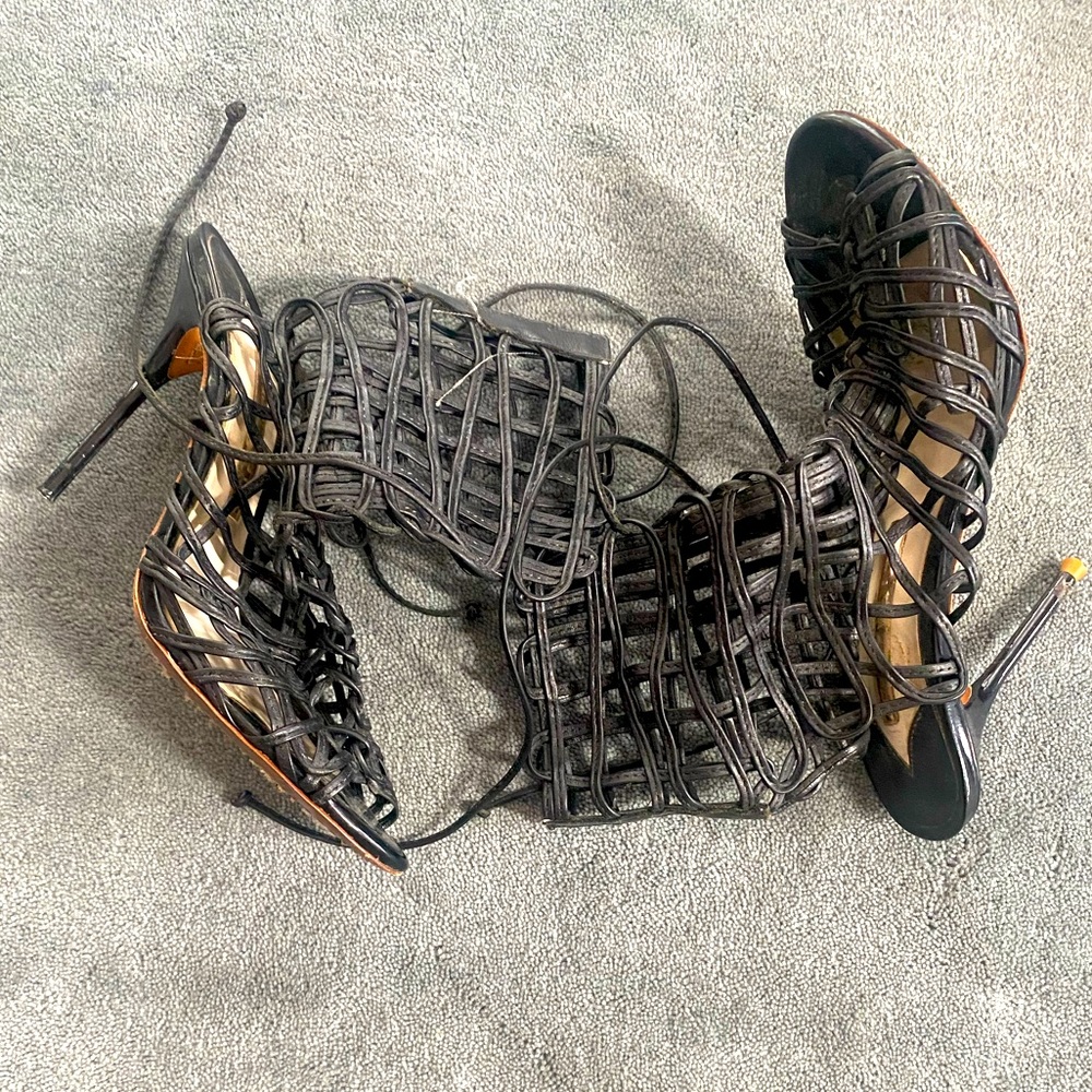 Sophia Webster  Lace Up Booties!  A rare find🌹